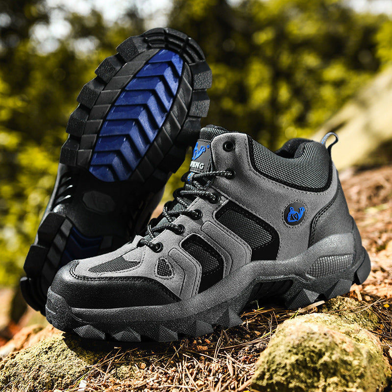 Men's Waterproof Non-Slip Lightweight Hiking Shoes 3.5
