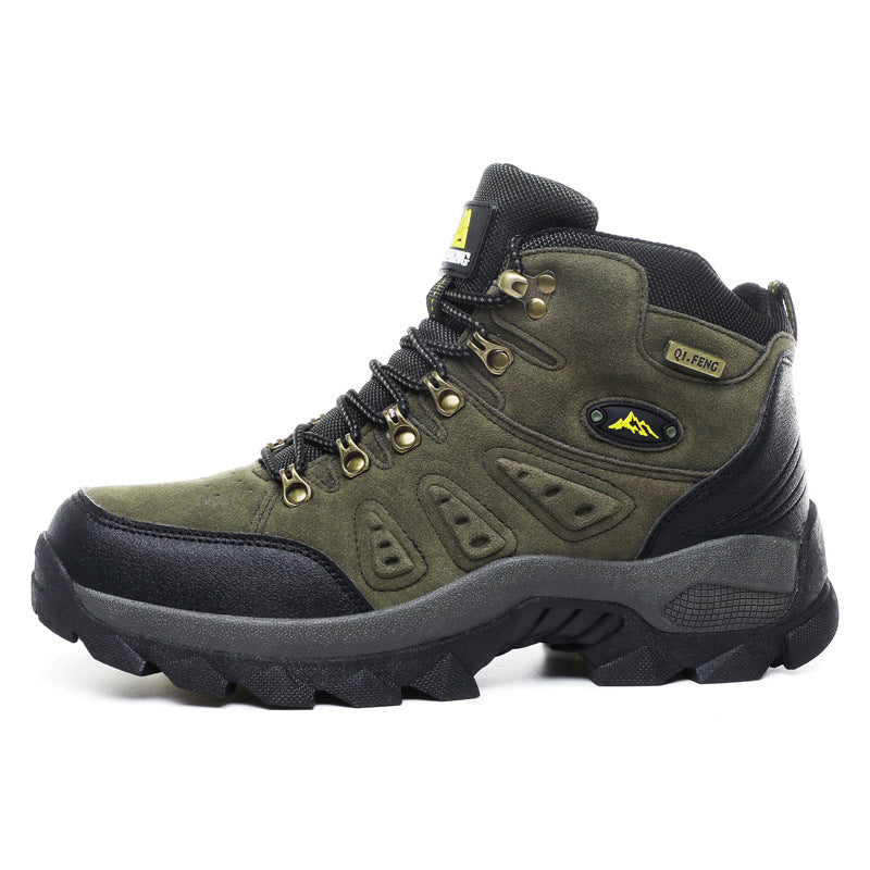 Men's Mid Height Outdoor Waterproof Work Boots 5.5