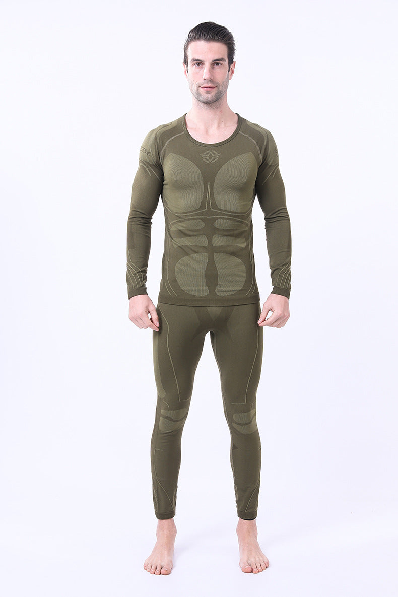 WildKing Men's Base Insulated Stretch Warm Base Layer Suit G14