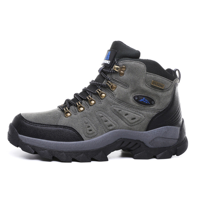 Men's Mid Height Outdoor Waterproof Work Boots 5.5