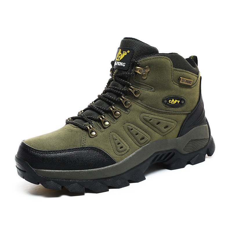 Men's Mid Height Outdoor Waterproof Work Boots 5.5