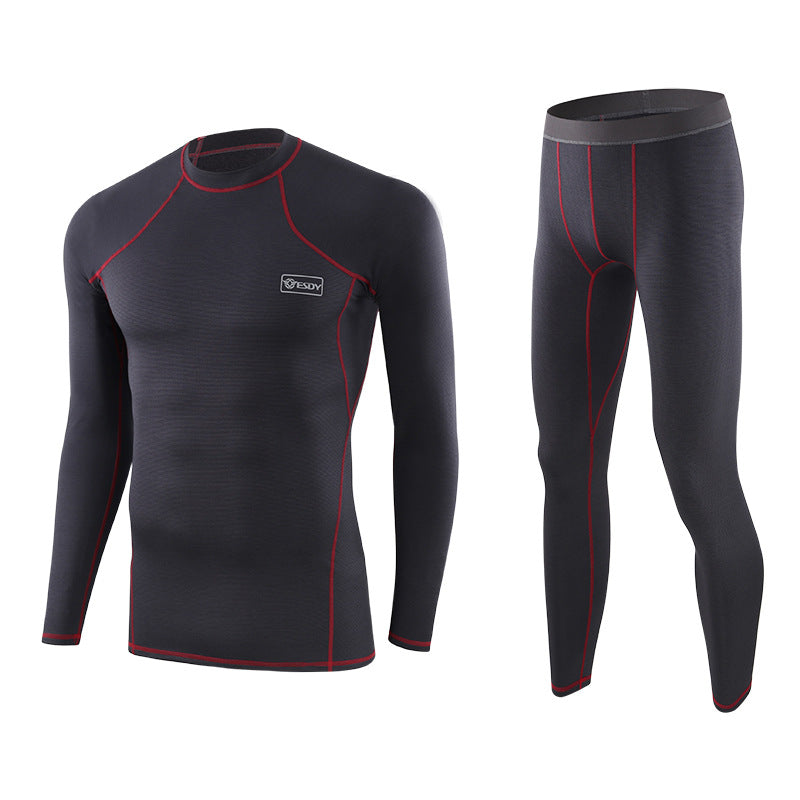 Men's Thermal Storage Warmth Quick-Drying Sweat-wicking Underwear Set