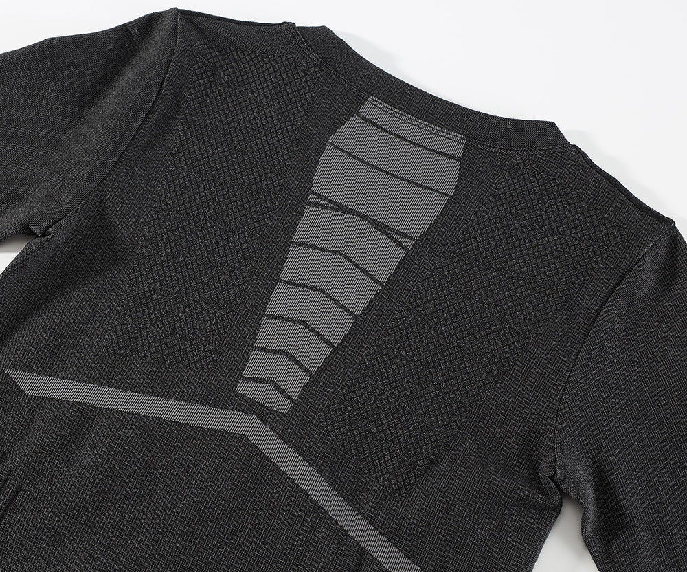 Wildking Men's Knitted Tight Absorbent Sweat-Wicking Underwear Set