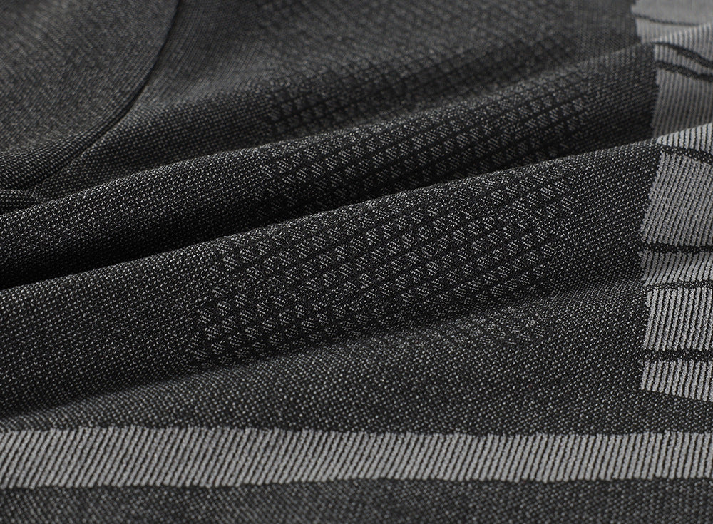 Wildking Men's Knitted Tight Absorbent Sweat-Wicking Underwear Set