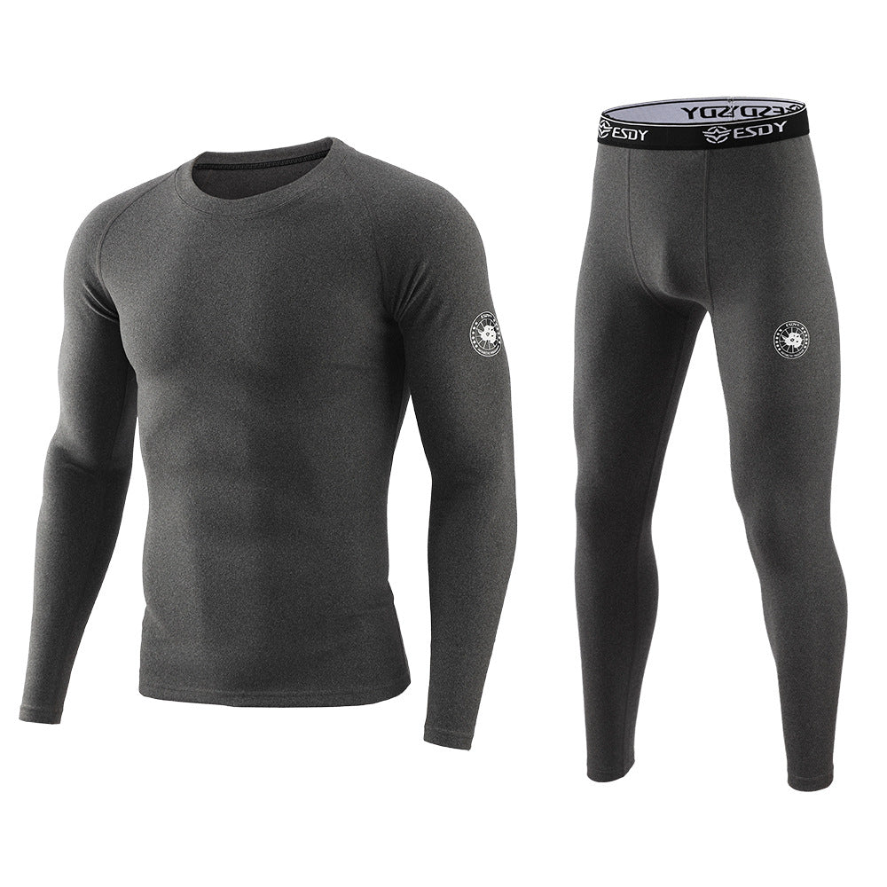Wildking Men's Thermal Quick-Drying Sweat-Wicking Underwear Set Q114