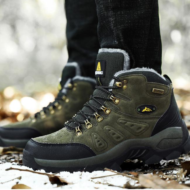 Men's Mid Height Outdoor Waterproof Work Boots 5.5