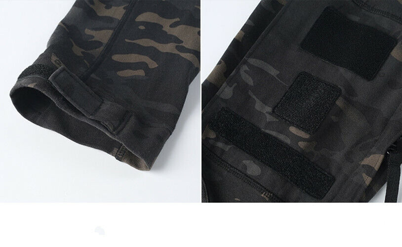 WildKing Men's G4 Tactical Long Sleeve Camouflage Hiking Shirt