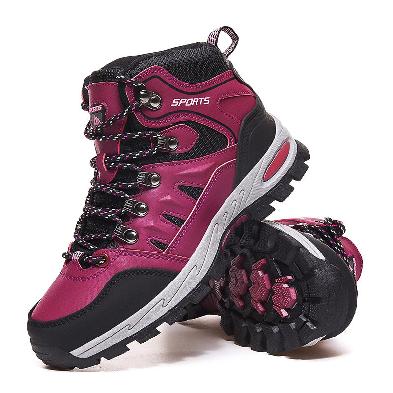 Wildking Men's Mid Height Steel Toe Waterproof Work Boots