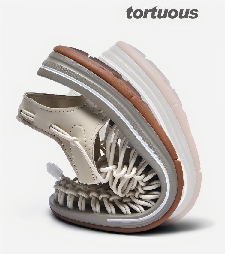 Handwoven Toe-to-Toe Beach Sandals 1.5