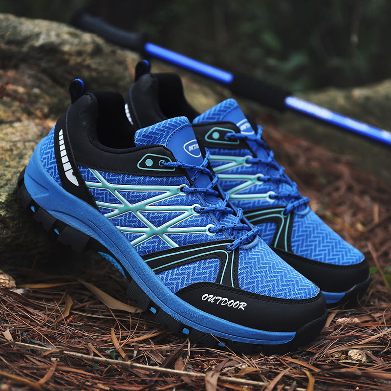 Wildking Men's Low Top Waterproof Hiking Shoes