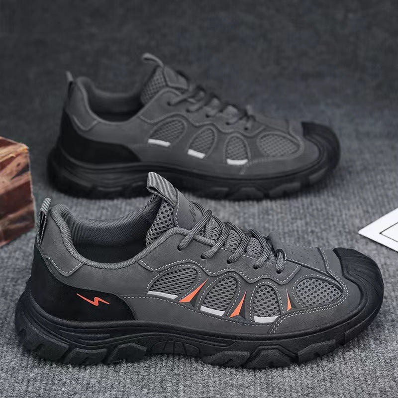 Men's Breathable Mesh Anti-Slip Casual Lace-Up Fashion Shoe