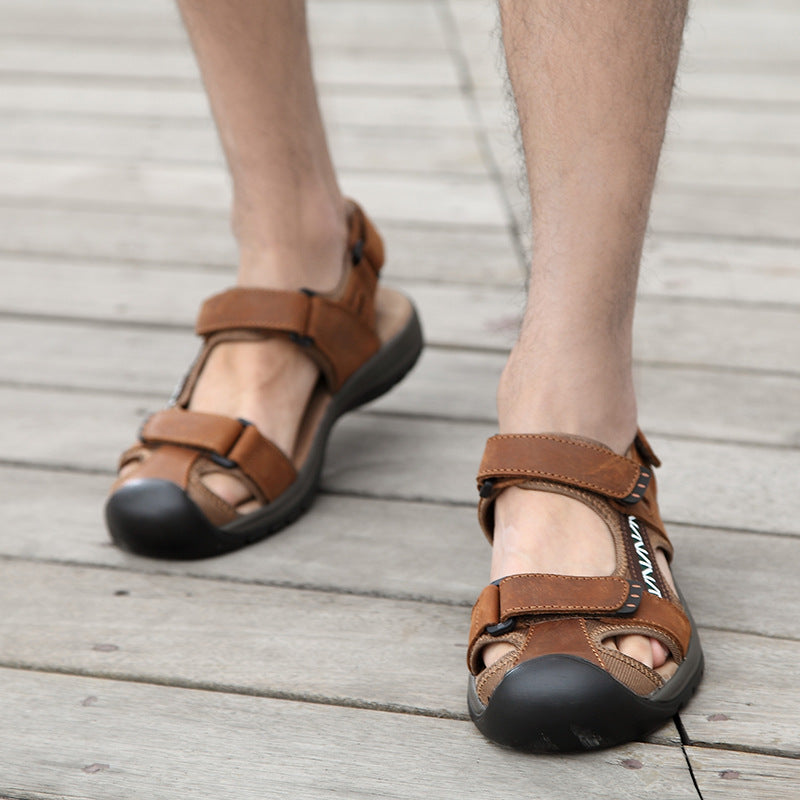 Men's Drainage Toe Non-Slip Sandals 6.0