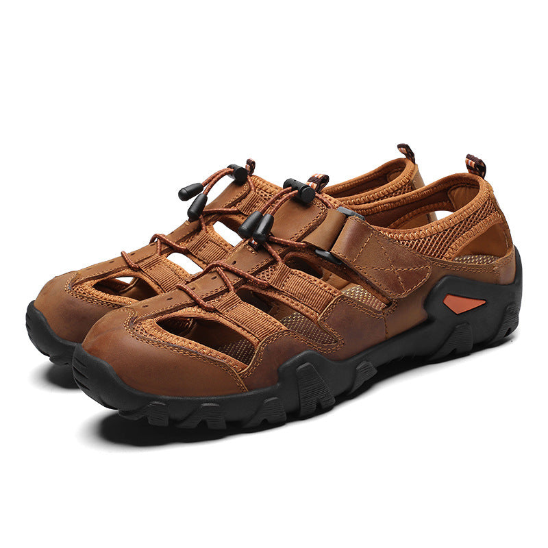 Men's Drainage Toe Non-Slip Sandals 9.5
