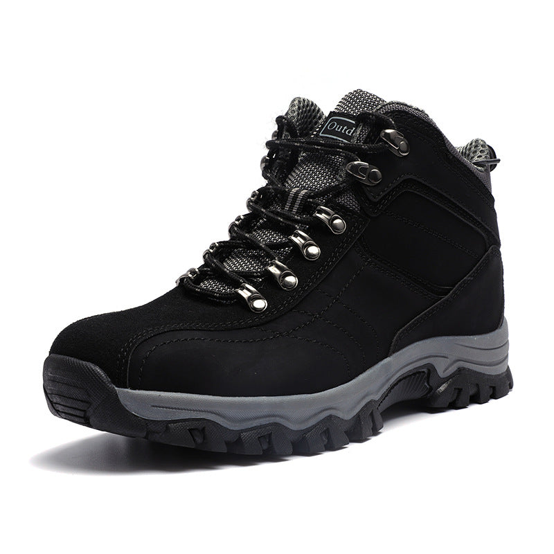 Men's Mid-top Steel Toe Waterproof Work Boots 4.5