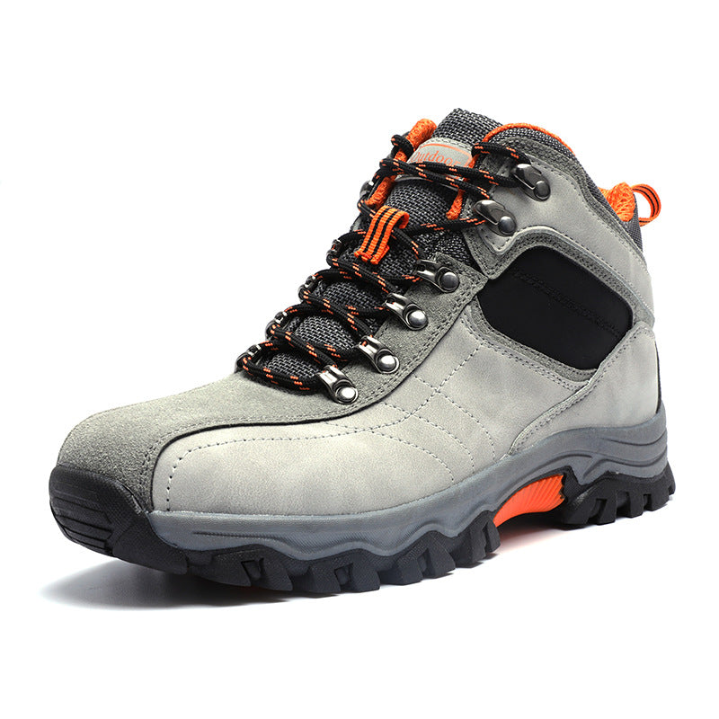 Men's Mid-top Steel Toe Waterproof Work Boots 4.5