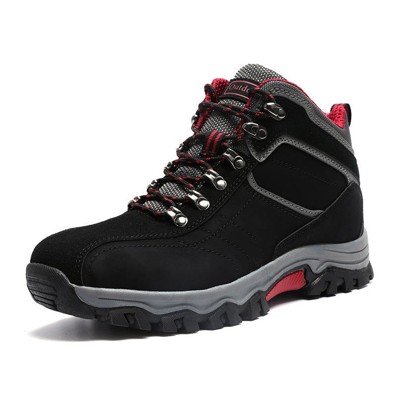 Men's Mid-top Steel Toe Waterproof Work Boots 4.5