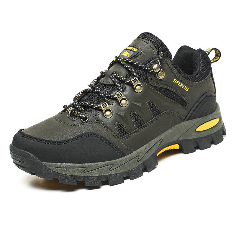 Men's Non-Slip Steel Toe Waterproof Hiking Shoes 2.5