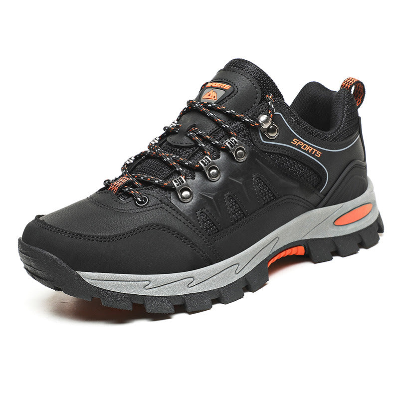 Men's Non-Slip Steel Toe Waterproof Hiking Shoes 2.5
