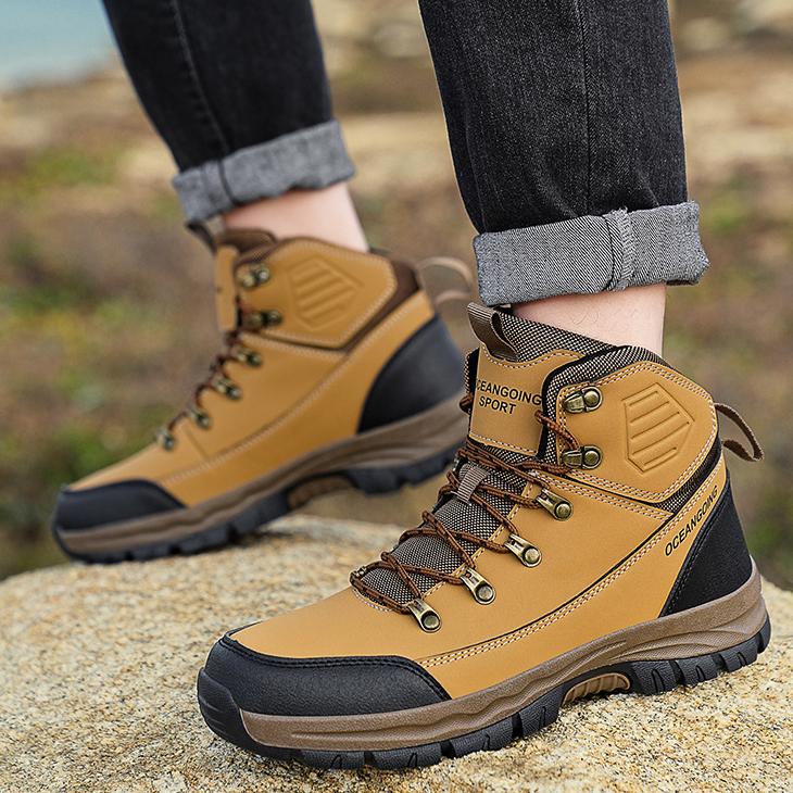 Men's Mid Height Steel Toe Waterproof Work Boots 2.0