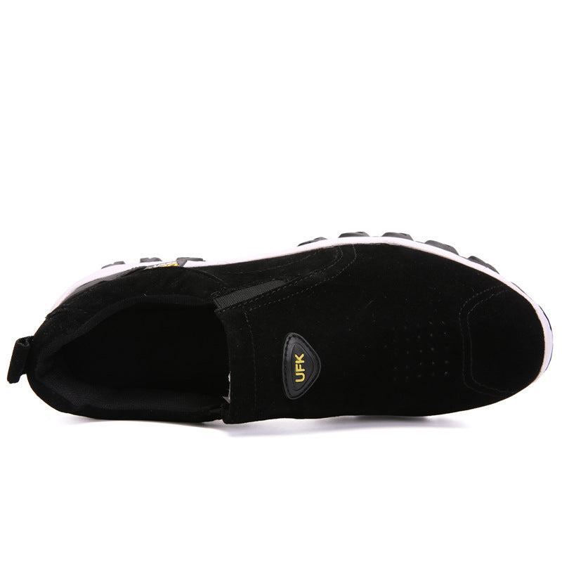 Men's Nubuck Relaxed-Fit Slip-On Loafer