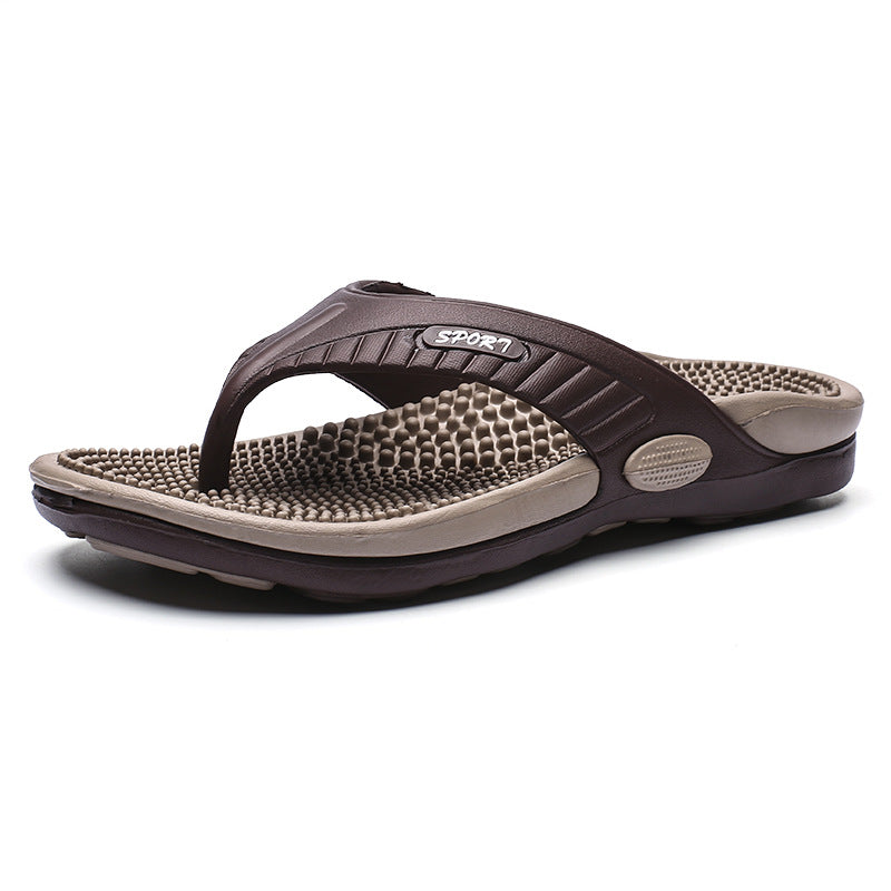 Men's Quick-Dry Flip Flop Thong Sandals Indoor and Outdoor 4.0