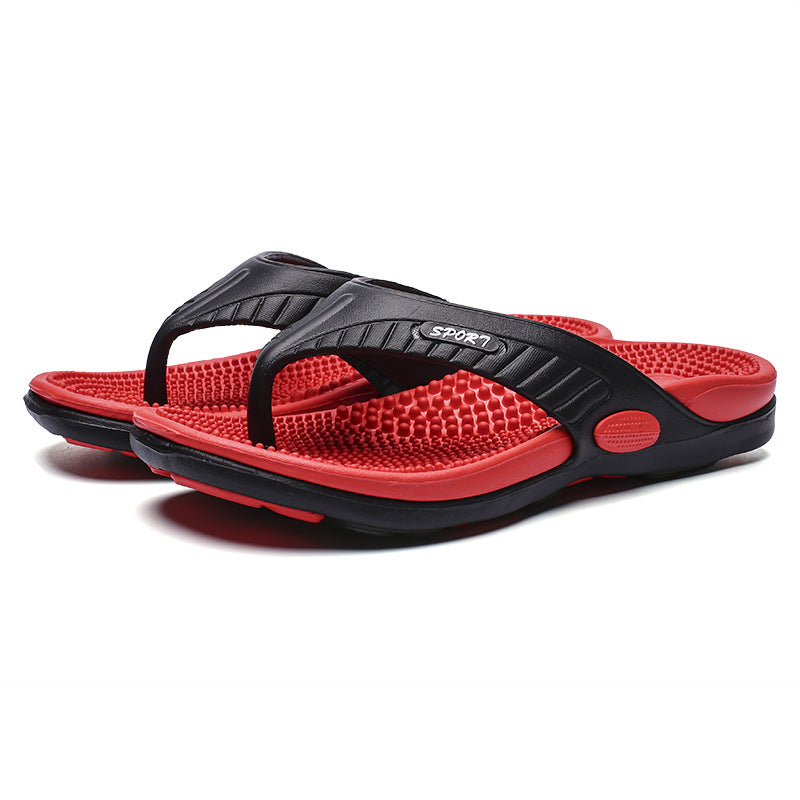 Men's Quick-Dry Flip Flop Thong Sandals Indoor and Outdoor 4.0