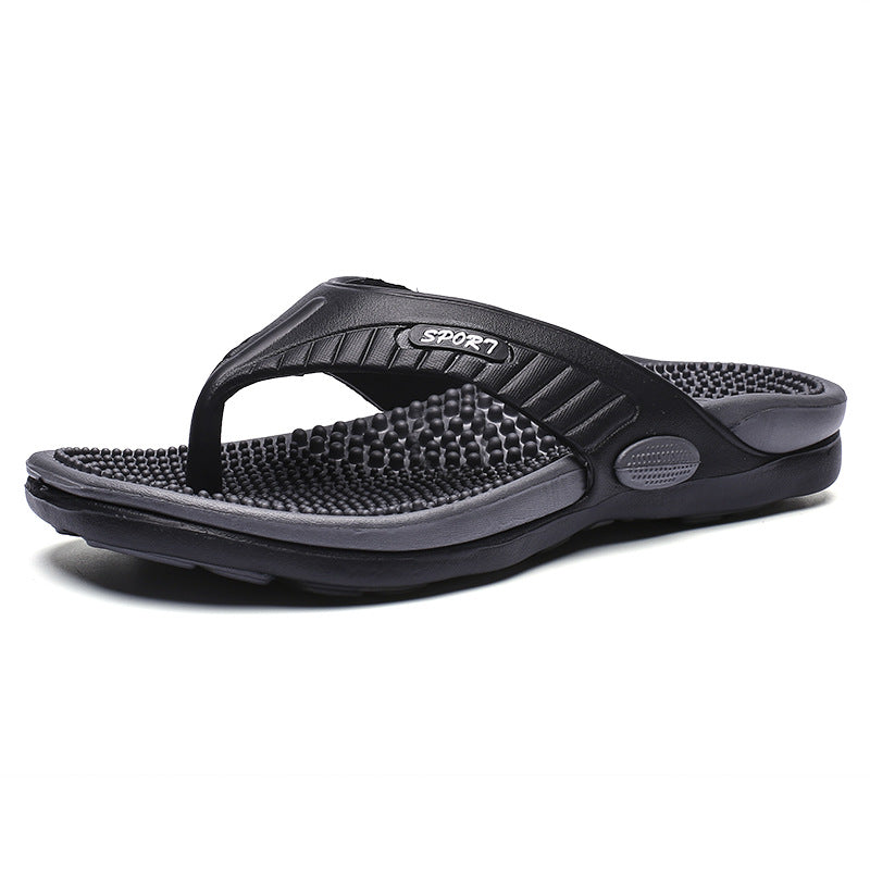 Men's Quick-Dry Flip Flop Thong Sandals Indoor and Outdoor 4.0