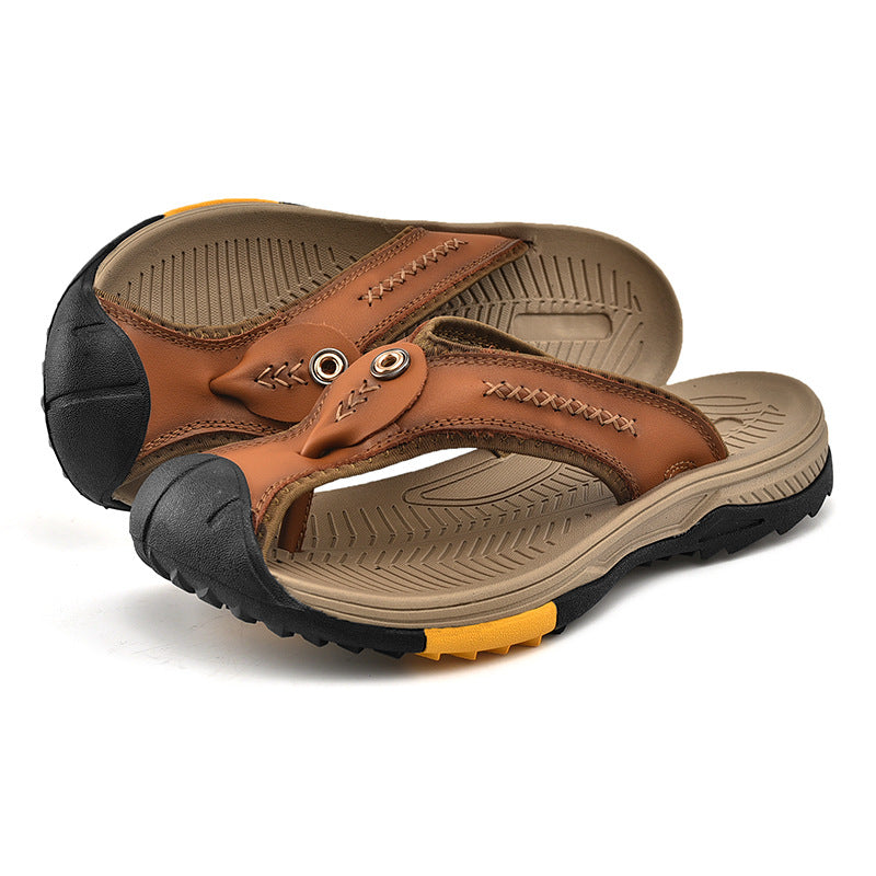 Men's Water Resistant & Lightweight Toe-Proof Flip-Flops B5030