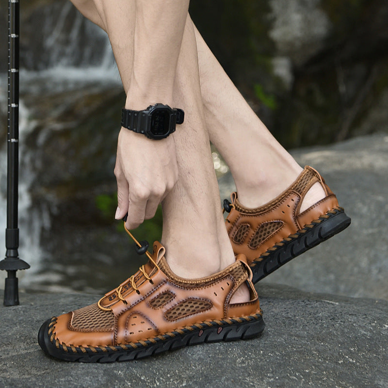 Men's Toe-Cap Breathable Hollow Mesh Water Shoe 2.0