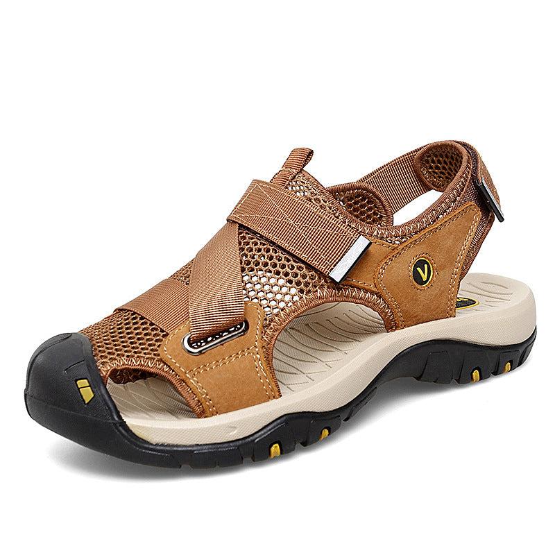 Men's Toe-Cap Breathable Hollow Mesh Sandals 3.0