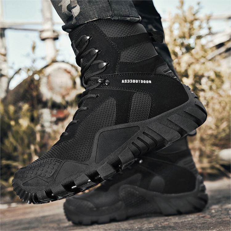 Men's Waterproof Anti-Slip Outdoor Tactical Hiking Boots