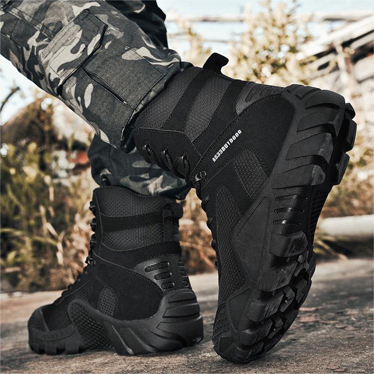 Men's Waterproof Anti-Slip Outdoor Tactical Hiking Boots