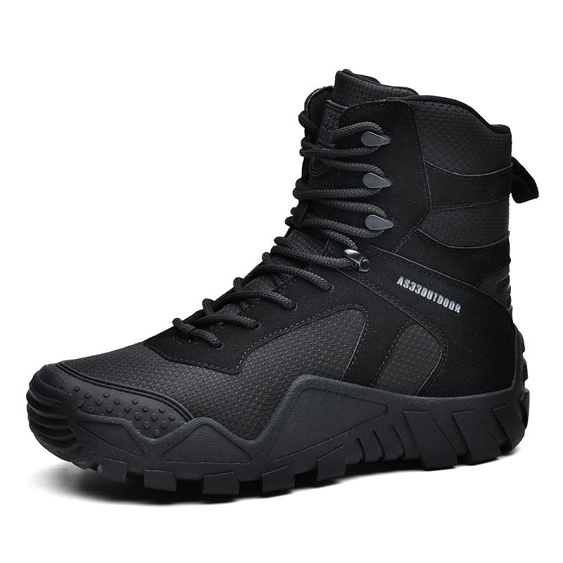 Men's Waterproof Anti-Slip Outdoor Tactical Hiking Boots