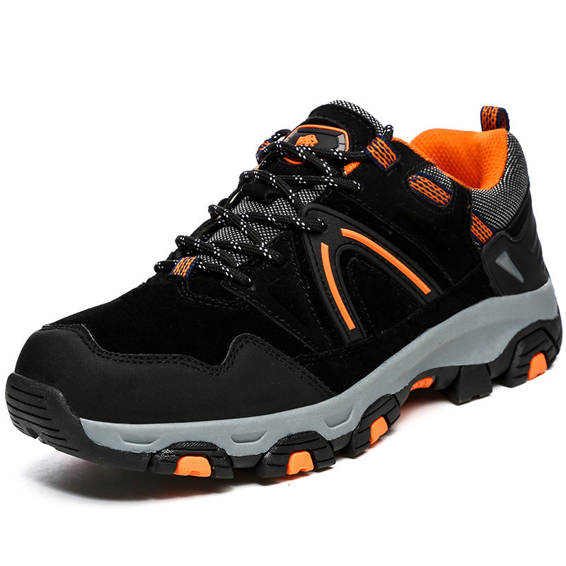 Men's Low Top Waterproof Hiking Shoes Trekking Trails Outdoor Work Shoes 2.5