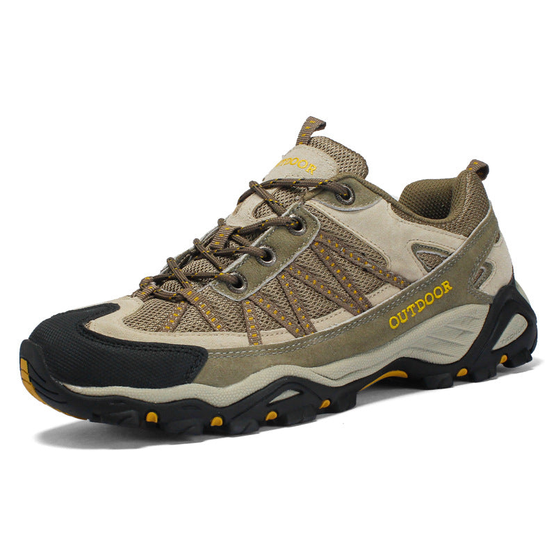 Men's Waterproof Low-Top Lightweight Breathable Hiking Shoes 6.0
