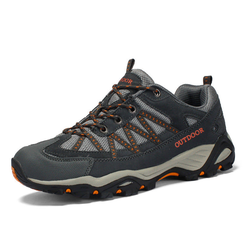Men's Waterproof Low-Top Lightweight Breathable Hiking Shoes 6.0