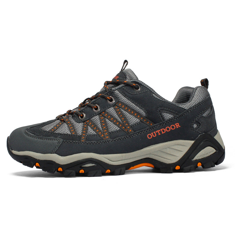 Men's Waterproof Low-Top Lightweight Breathable Hiking Shoes 6.0