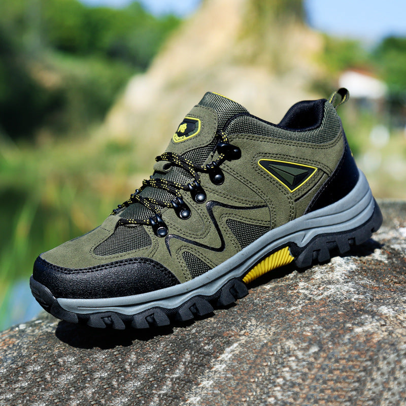 Men's Low Top Waterproof Hiking Shoes Trekking Trails Outdoor Work Shoes