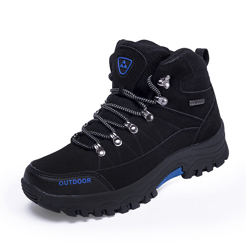 Men's Mid-Top Waterproof Non-Slip Hiking Shoes 4.5