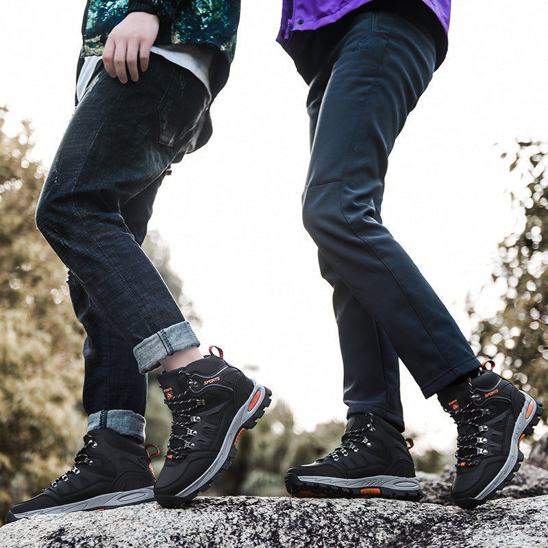 Wildking Men's Mid Height Steel Toe Waterproof Work Boots