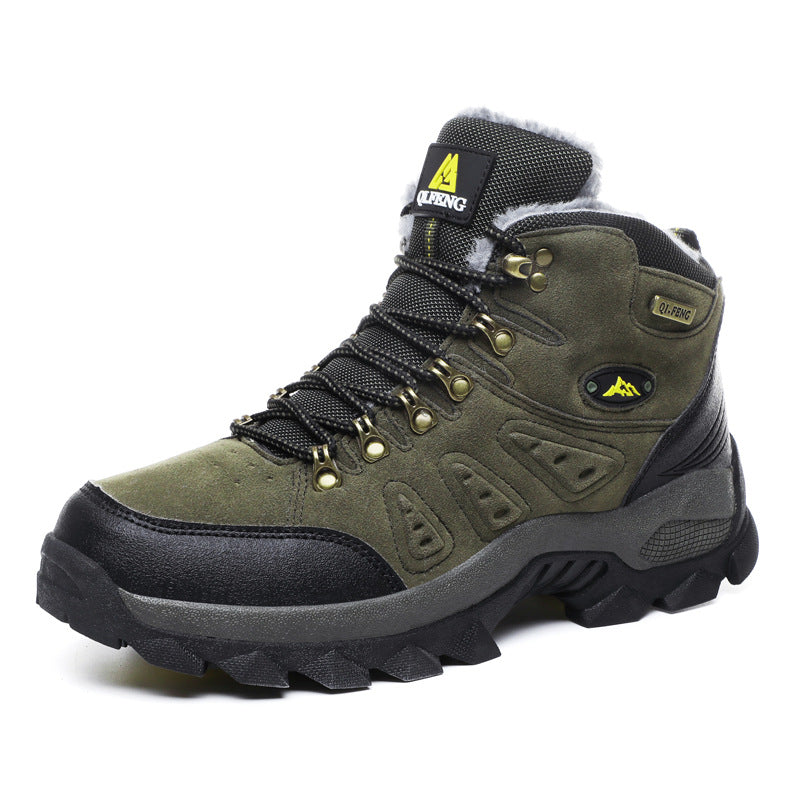 Men's Mid Height Outdoor Waterproof Work Boots 5.5