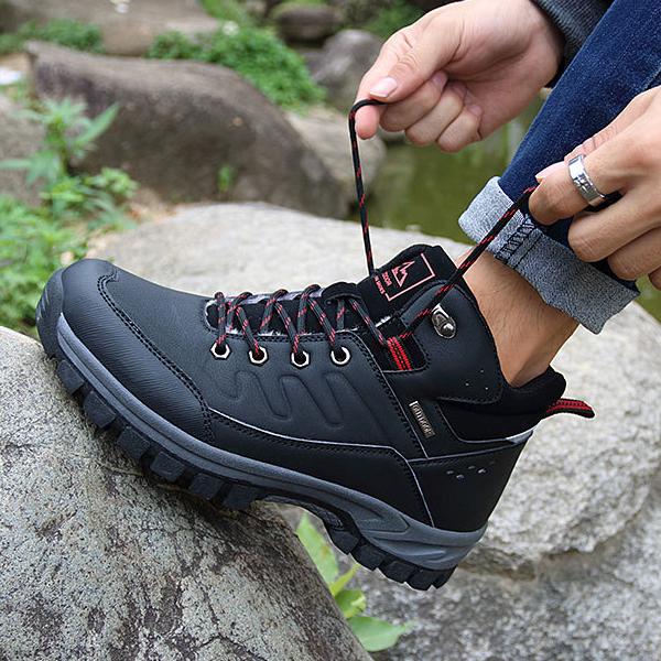 Wildking Men's Waterproof Non-Slip Lightweight Hiking Shoes 3.5