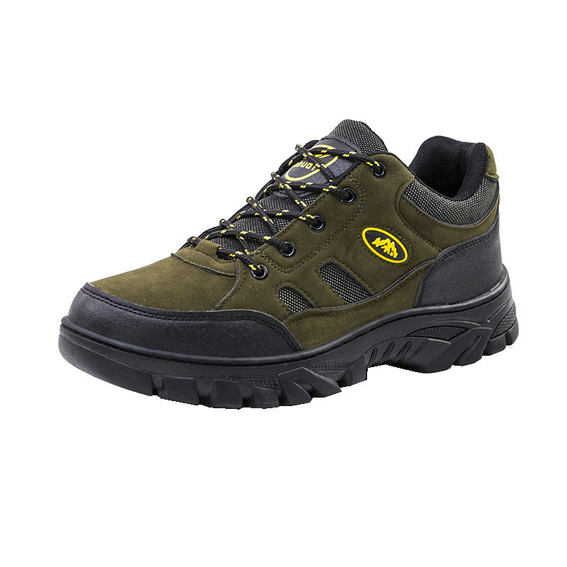 Men's Waterproof Non-Slip Low Top Hiking Shoes 8.0