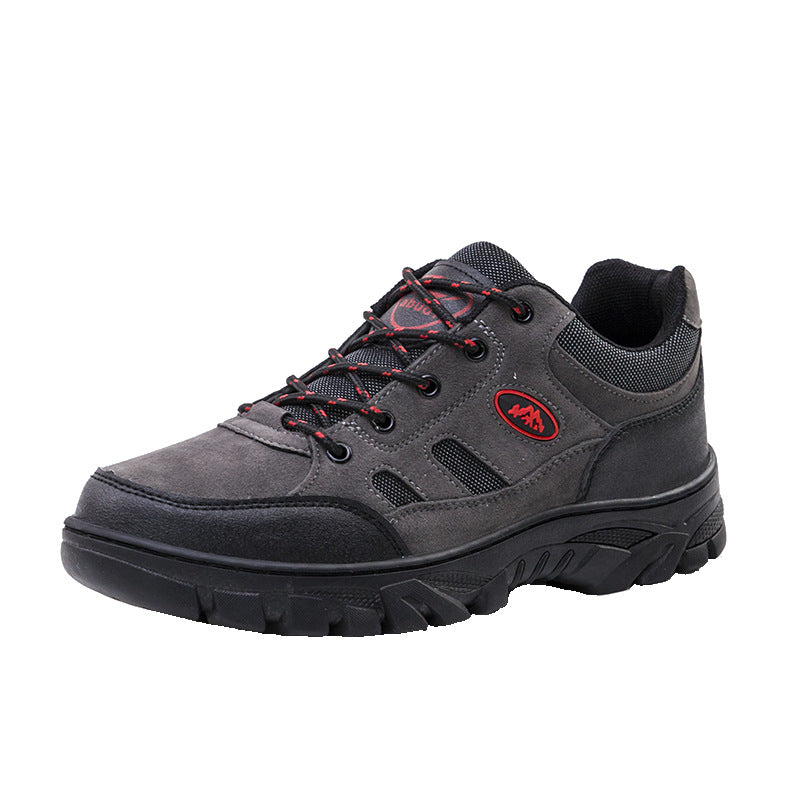 Men's Waterproof Non-Slip Low Top Hiking Shoes 8.0