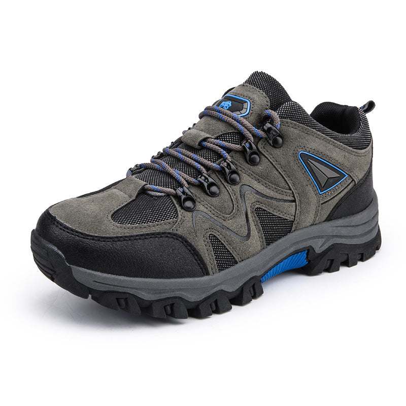 Men's Low Top Waterproof Hiking Shoes Trekking Trails Outdoor Work Shoes