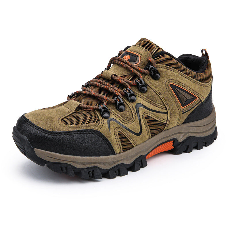 Men's Low Top Waterproof Hiking Shoes Trekking Trails Outdoor Work Shoes