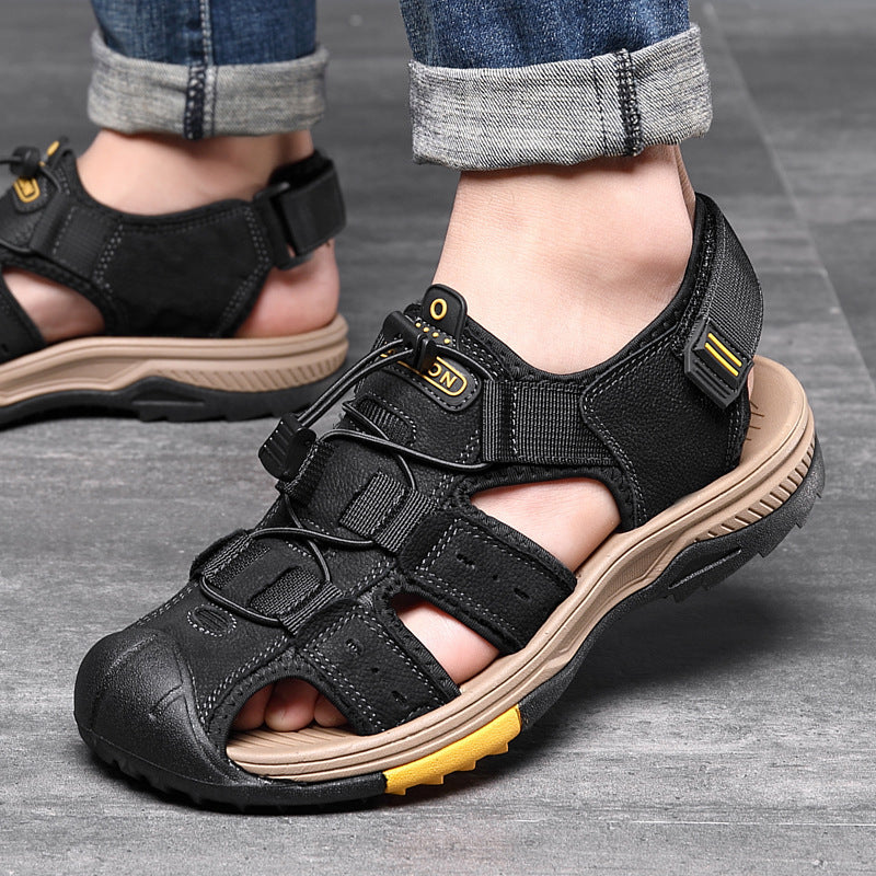 Men's Drainage Toe Non-Slip Sandals 7.5