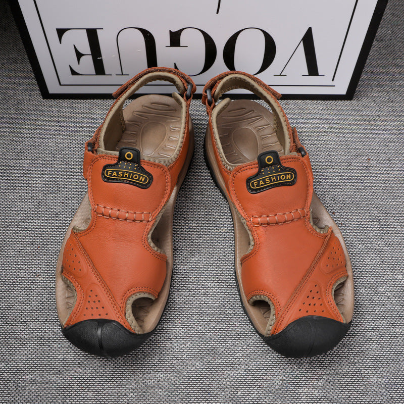 Men's Drainage Toe Non-Slip Sandals 4.5