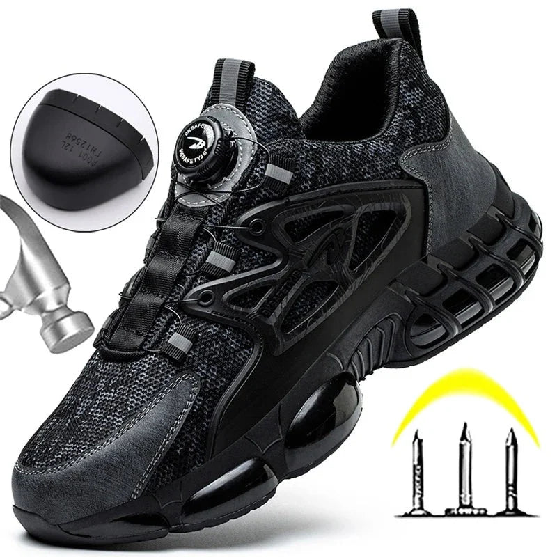 Wildking Safety Work Shoes Indestructible Anti-smash Anti-puncture R008