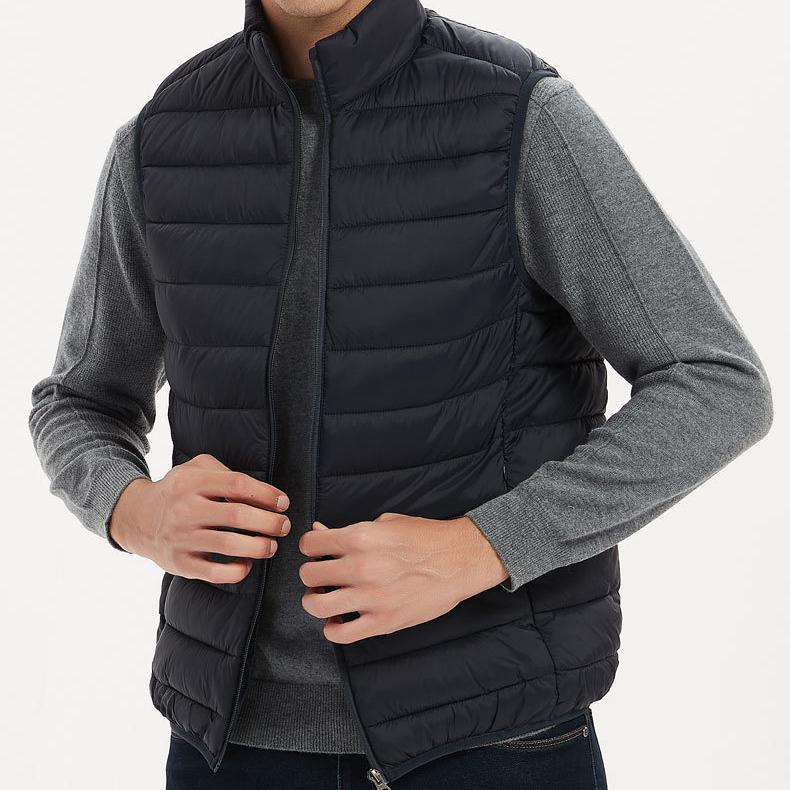 Wildking Men's Stand Collar Lightweight Thermal Vest 3.5